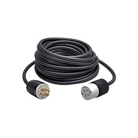 CONSTRUCTION ELECTRICAL PRODUCTS CEP 1035, 50 10/3, SOW, Rubber Extension Cord, 30A, 250V (NEMA L6-30) 1035